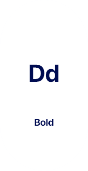 dd bold