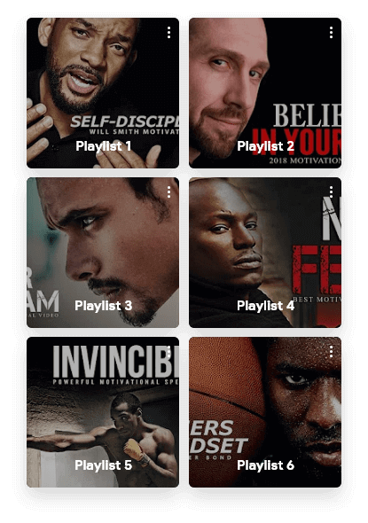 playlist view mindset