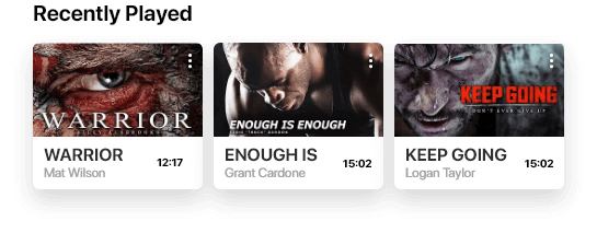 recently played mindset